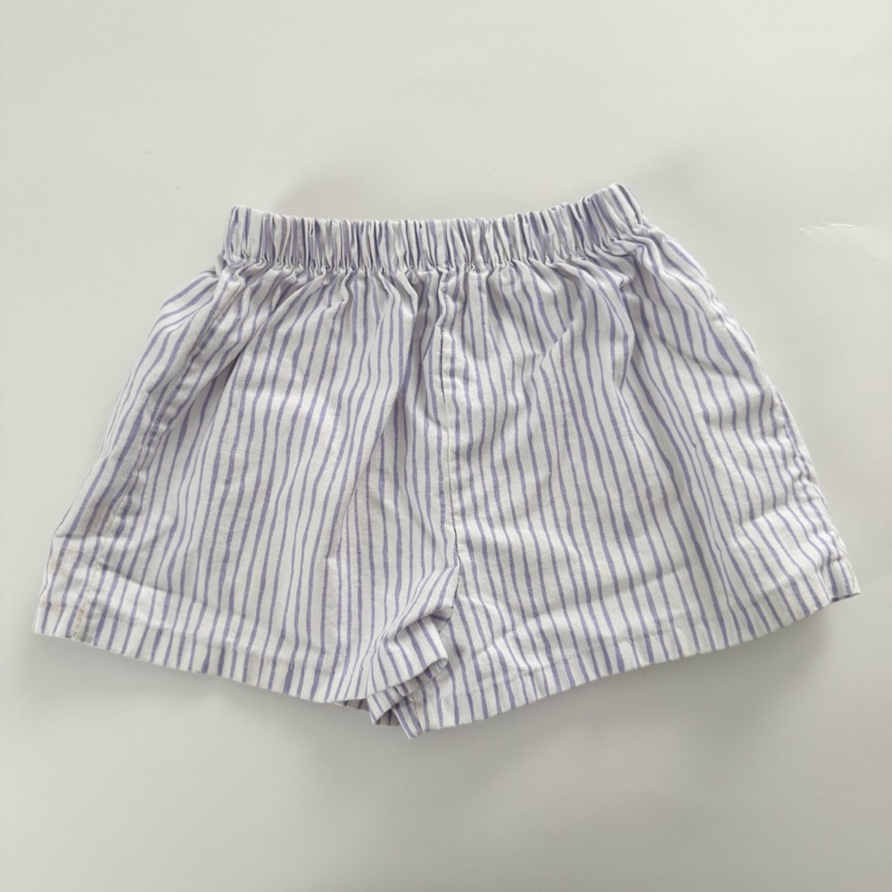 Vintage Healthtex purple striped shorts 6x